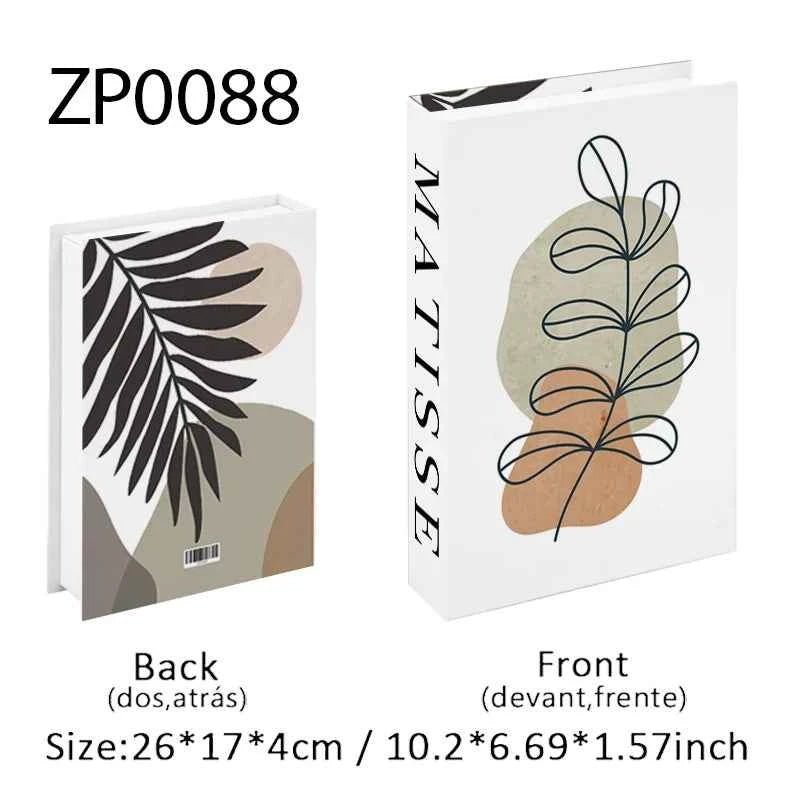 Matisse Fake Books For Decoration Luxury Decorative Books Box Abstract Coffee Table Bookshelf Bedroom Home Decor Picasso Bauhaus