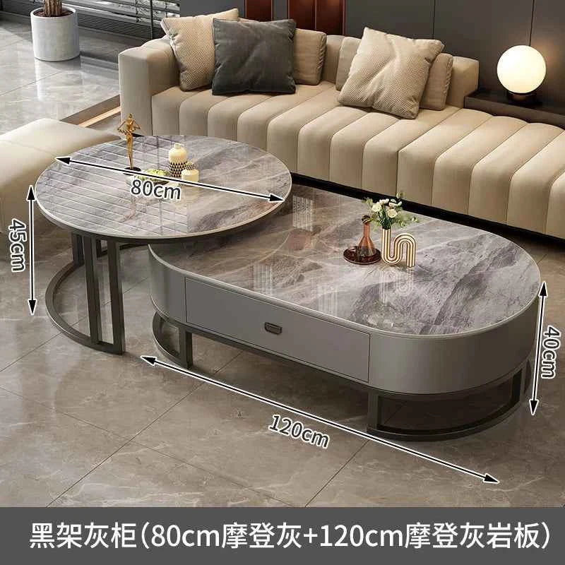 Modern Luxury Coffee Table Nordic Design Storage Coffee Tables Unique Aesthetic Mesa De Centro Sala Living Room Furniture