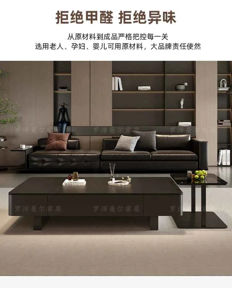 Unique Creative Coffee Table Living Room Service Writing Aesthetic Decoration Side Table Modern Couchtisch Ornaments Home Decor