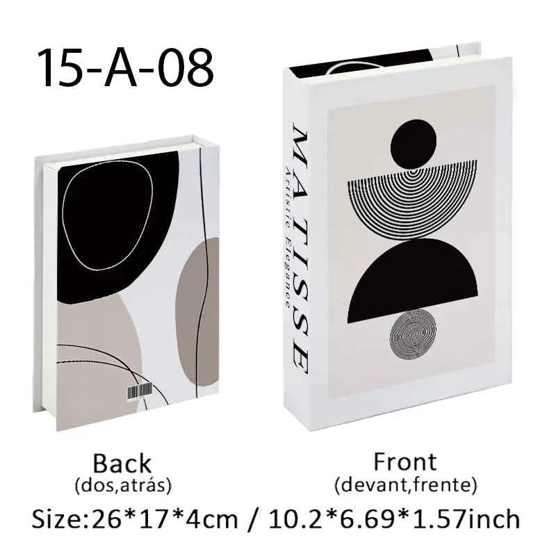 Matisse Fake Books For Decoration Luxury Decorative Books Box Abstract Coffee Table Bookshelf Bedroom Home Decor Picasso Bauhaus