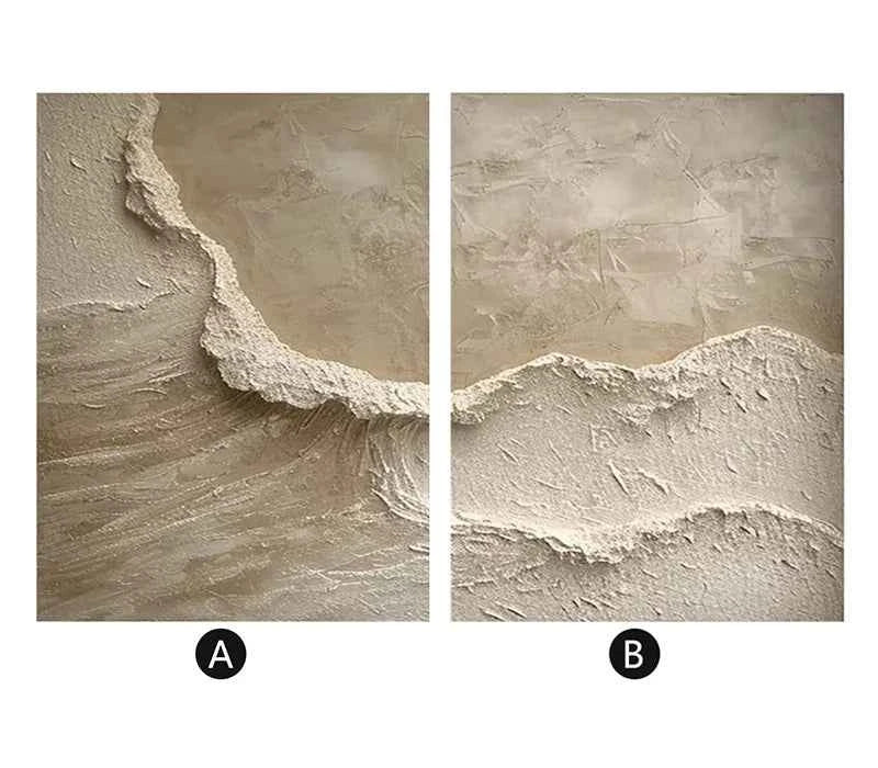 Wall Picture For Bedroom, Abstract With Heavy Texture canvas  Painting, Palette Knife Canvas Art, Import Home Decor, No Framed