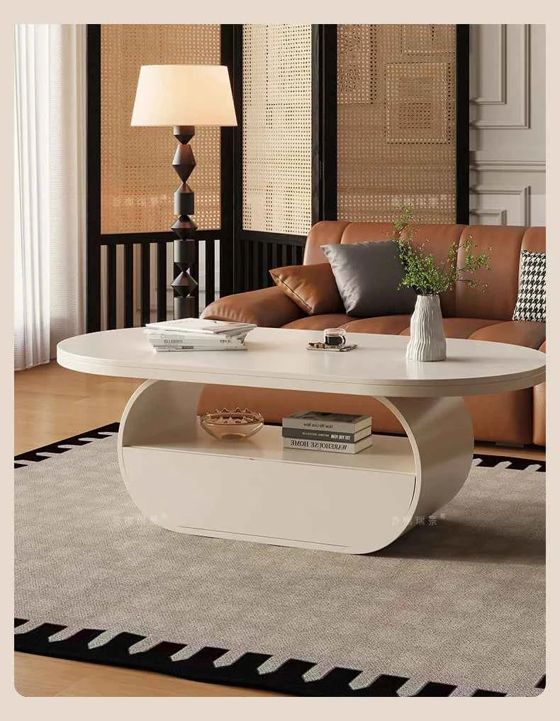 Living Room Decoration Side Table Kitchen Accessories Luxury Nordic Designer Coffee Table Books Couchtisch Salon Furniture