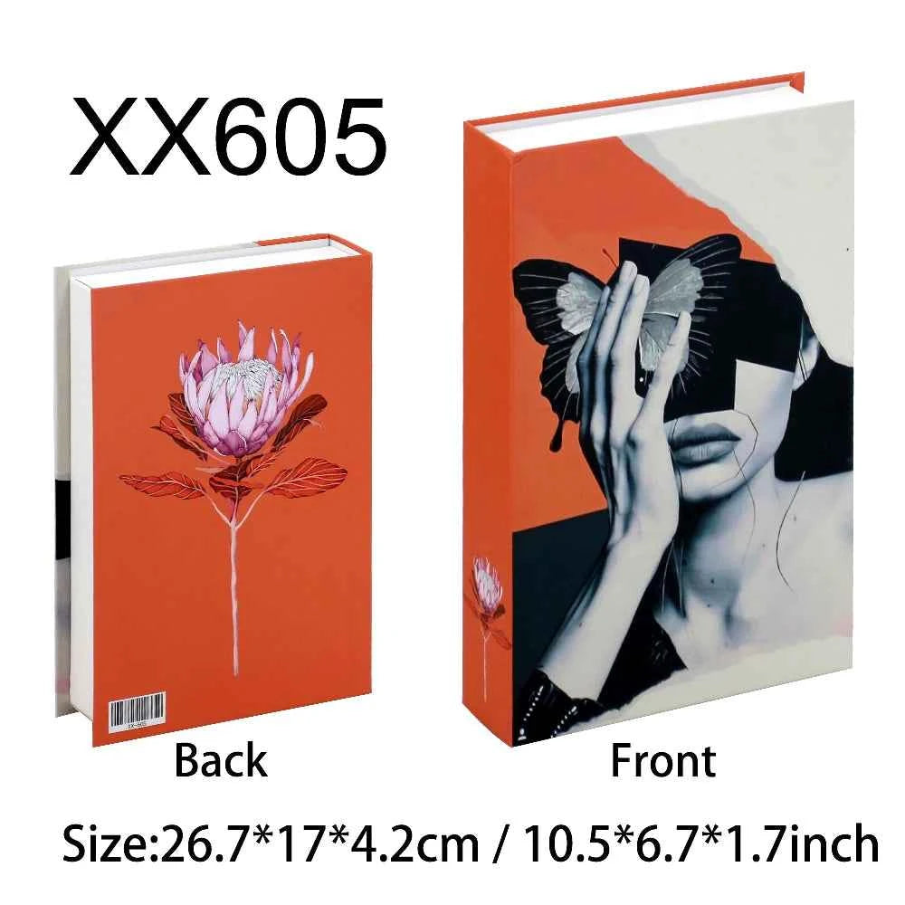 Living Room Decoration Fake Book Home Hotel Decorative Books Bookcase Prop Books Shelf Ornaments Coffee Table Books Box