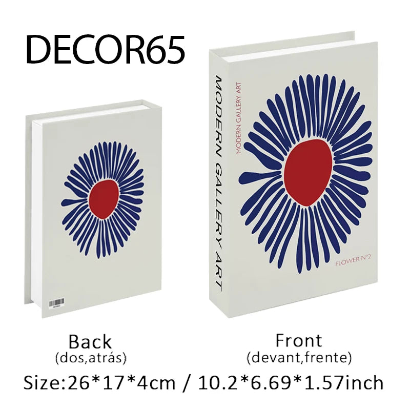 Fashion Fake Books Decoration Home Club Hotel Room Designer Books Coffee Table Books Box Simulation Prop Books Desktop Ornaments - The Homemakers Hub