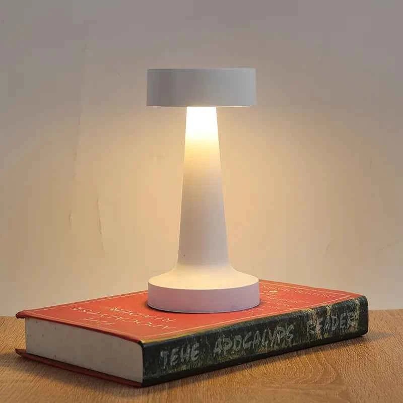 3-Color Light Retro Table Lamp Touch Decor for Bar Coffee Table Restaurant Decor Light Desk LED Rechargeable Night Lights