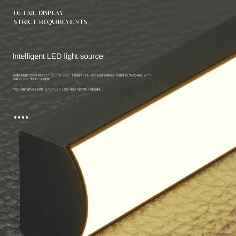 Minimalist Long Strip Restaurant Pendant Lamp Home Interior Decor Living Room Ceiling Chandelier Bar Table Cafe Hanging Lights