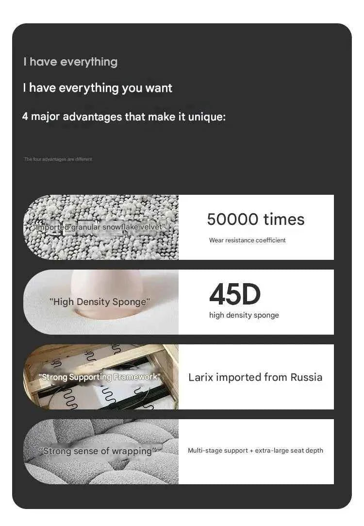 Nordic Luxury Puff Sofa Relaxing Comfortable Modern Designer Sofa Single Elegant Soft Canape Salon De Luxe Home Furniture