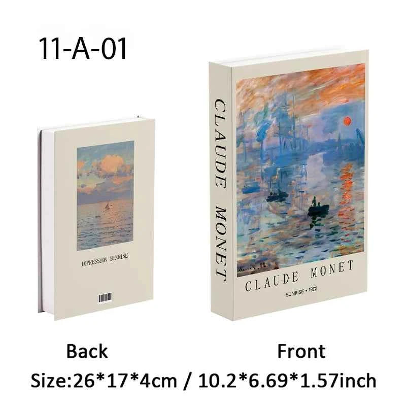 Matisse Fake Books For Decoration Luxury Decorative Books Box Abstract Coffee Table Bookshelf Bedroom Home Decor Picasso Bauhaus