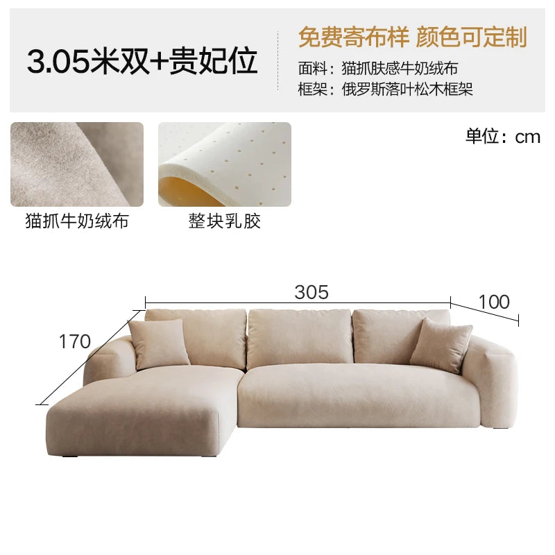 Minimalist Multifunctional Sofas Living Room Modern Classic Lazy Sofas Comfortable Apartment Meuble De Salon Home Decoration - The Homemakers Hub
