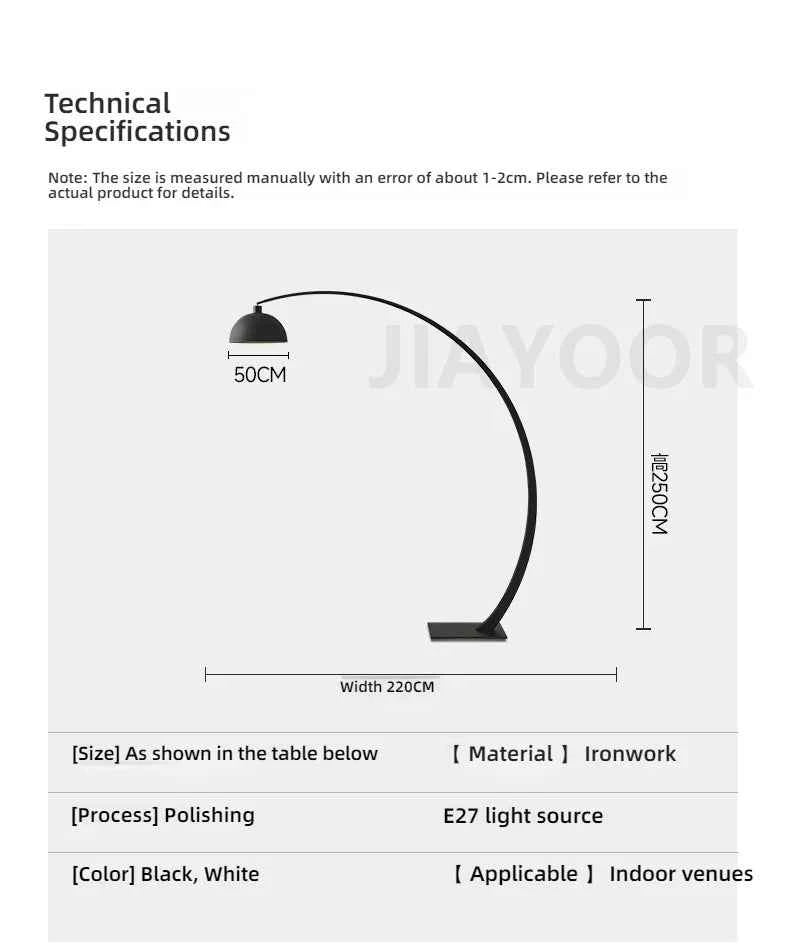 Italian Floor Lamp Modern Living Room Sofa Side Standing Lights Creative Fishing Light LED Home Decoration Bedroom Bedside Light