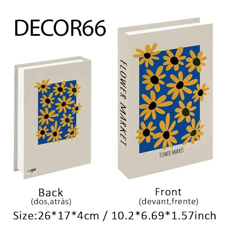 Fashion Fake Books Decoration Home Club Hotel Room Designer Books Coffee Table Books Box Simulation Prop Books Desktop Ornaments