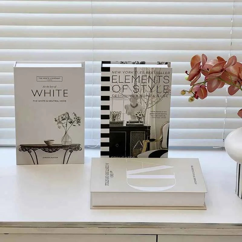 Simple Fake Books Ornament Bedroom Fashion Shooting Props Bookshelf Decor Home Decor Coffee Table Decoration Decorative Book