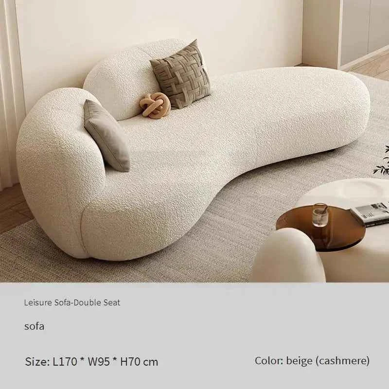 Lazy Luxury Living Room Sofas Modern Double Accent Lounge Sofas Designer Comfortable Divani Da Soggiorno Home Decoration