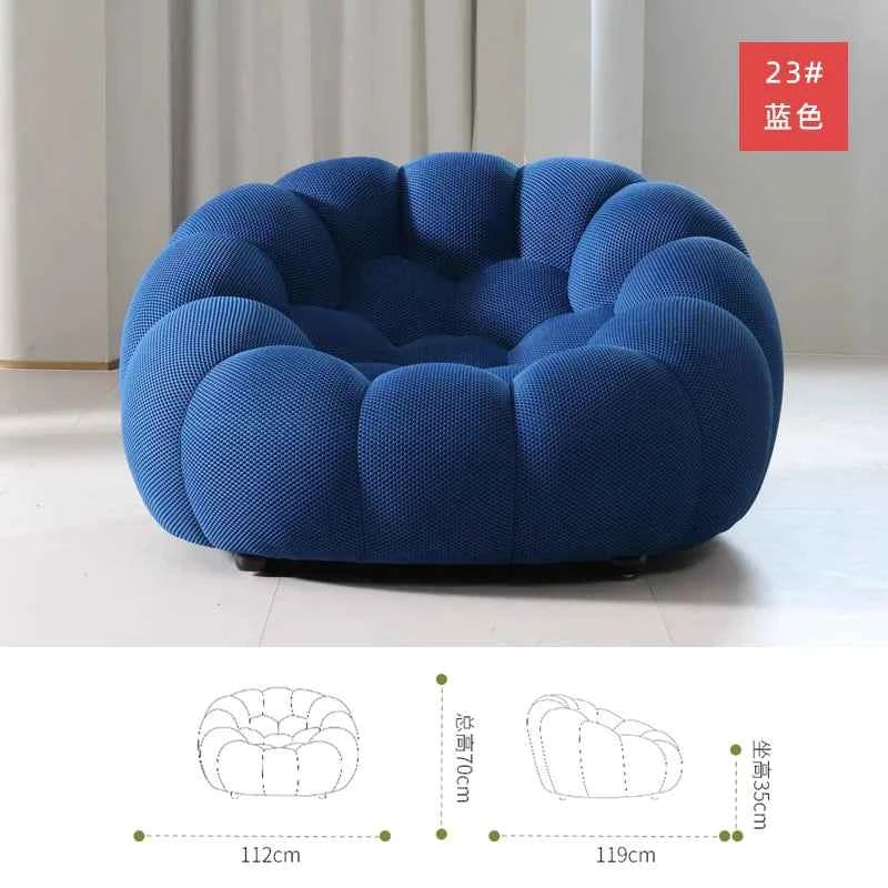 Lazy Recliner Living Room Chairs Relax Sofa Throne Comfortable Designer Reading Chairs Balcony Garden Sillon Library Furniture