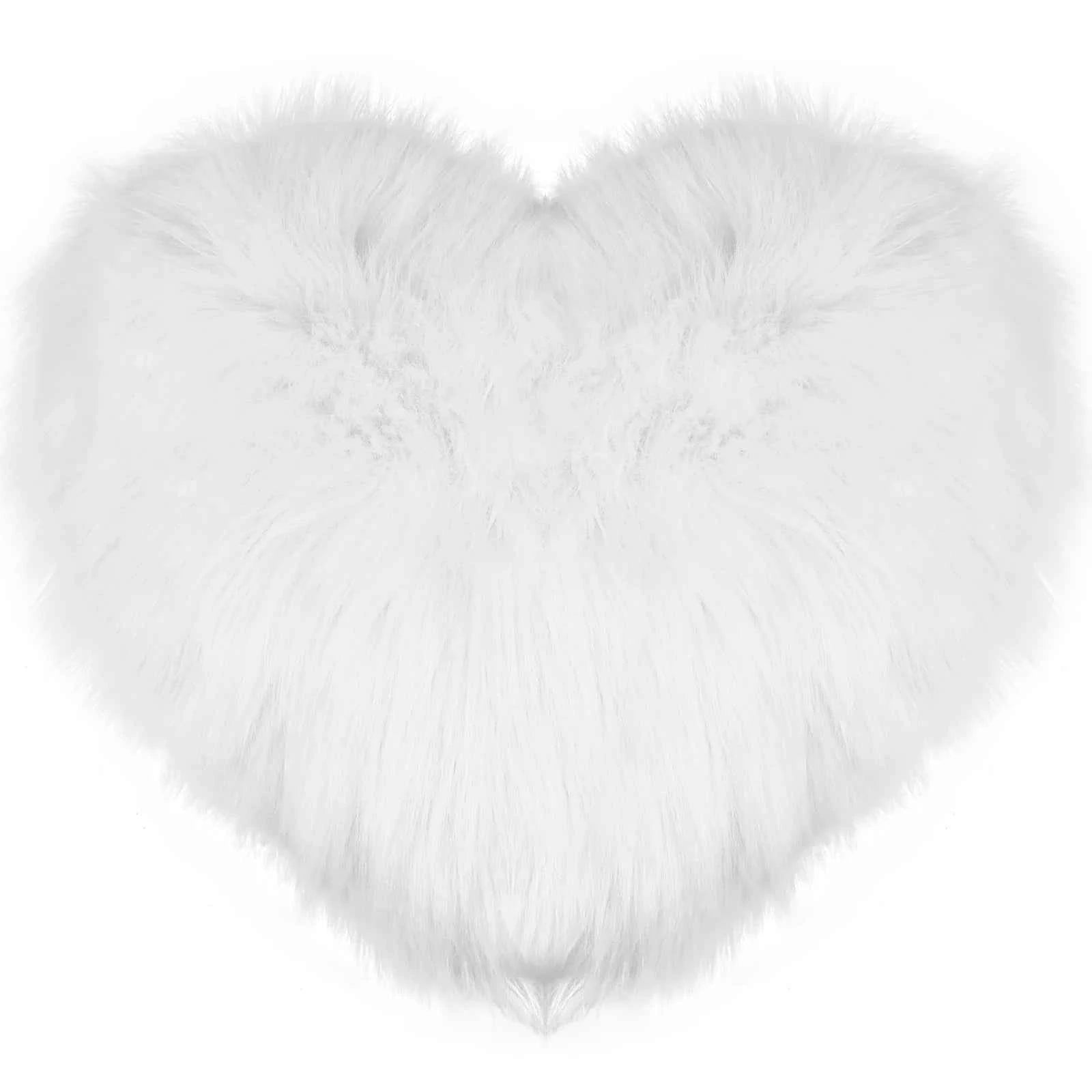 Heart Pillow Decorative Cute Heart Shaped Back Cushion Comfortable Light Pink Pillow Soft Fluffy Long Plush Love Throw Pillow