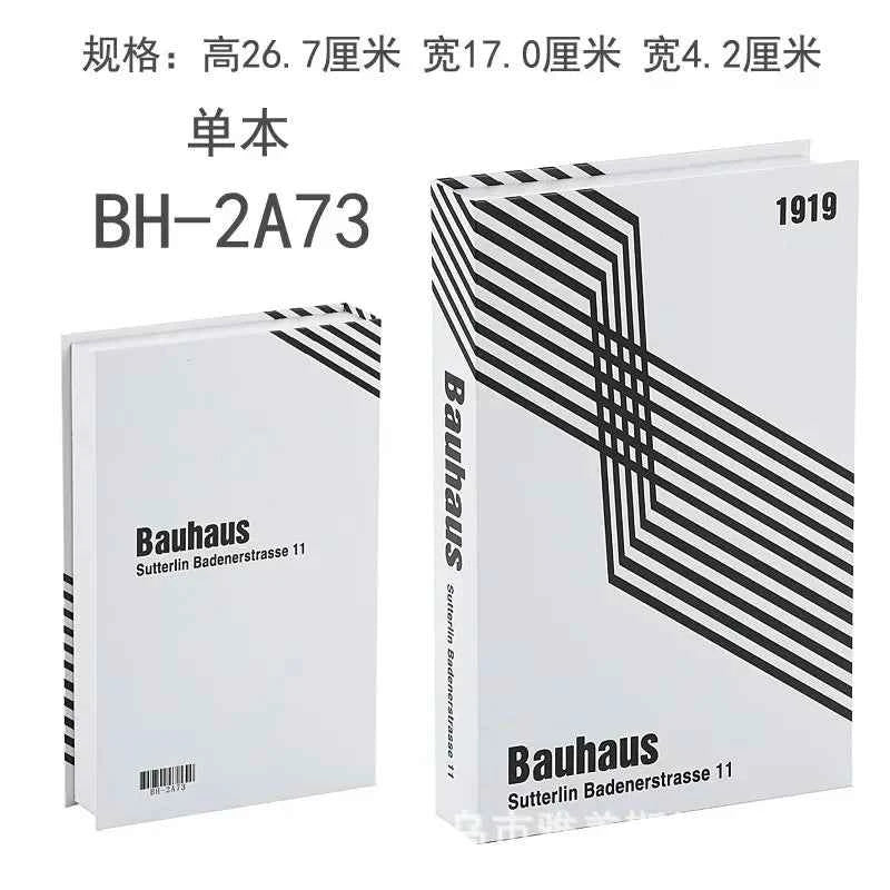 Home Decor Ornaments Living Room Study Soft Prop Book Box Luxury Coffee Table Books Modern Fake Books for Decoration