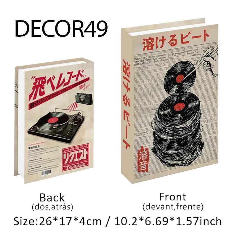 Fashion Fake Books Decoration Home Club Hotel Room Designer Books Coffee Table Books Box Simulation Prop Books Desktop Ornaments