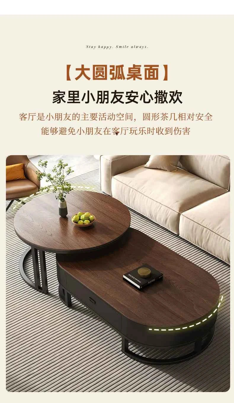 Modern Luxury Coffee Table Nordic Design Storage Coffee Tables Unique Aesthetic Mesa De Centro Sala Living Room Furniture