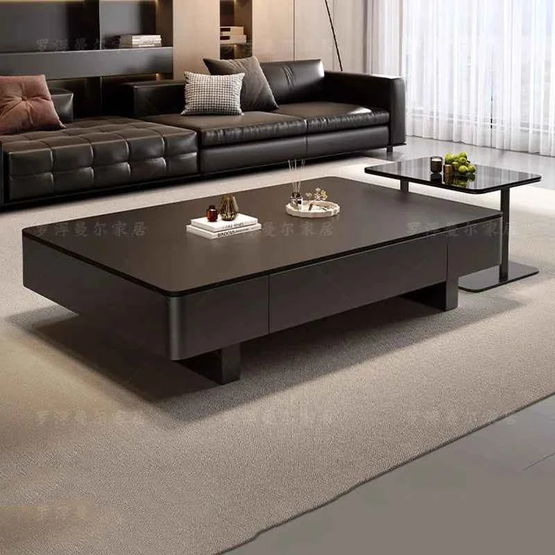 Unique Creative Coffee Table Living Room Service Writing Aesthetic Decoration Side Table Modern Couchtisch Ornaments Home Decor