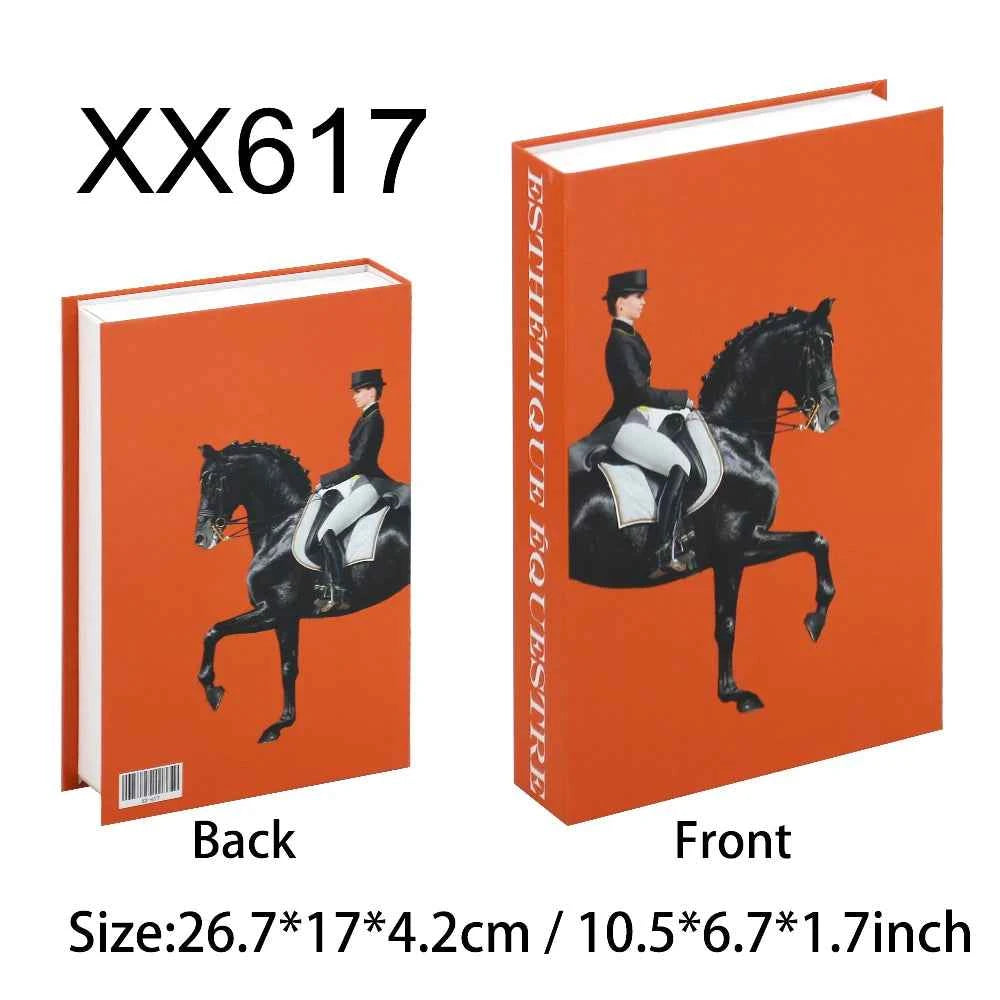 Living Room Decoration Fake Book Home Hotel Decorative Books Bookcase Prop Books Shelf Ornaments Coffee Table Books Box