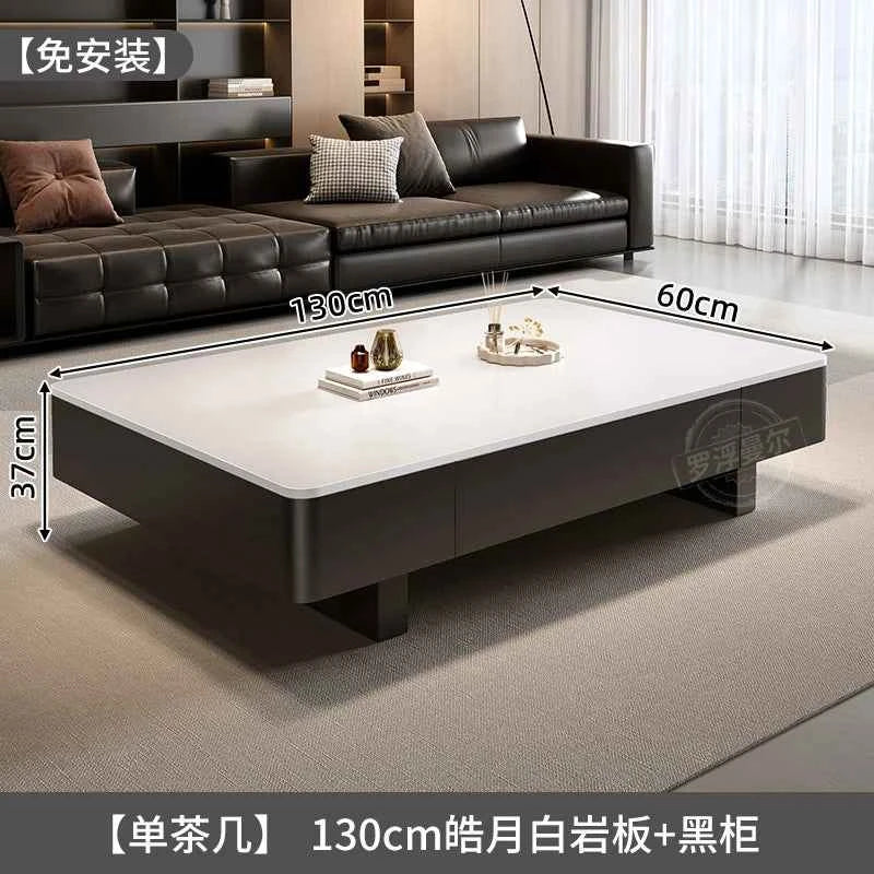 Unique Creative Coffee Table Living Room Service Writing Aesthetic Decoration Side Table Modern Couchtisch Ornaments Home Decor