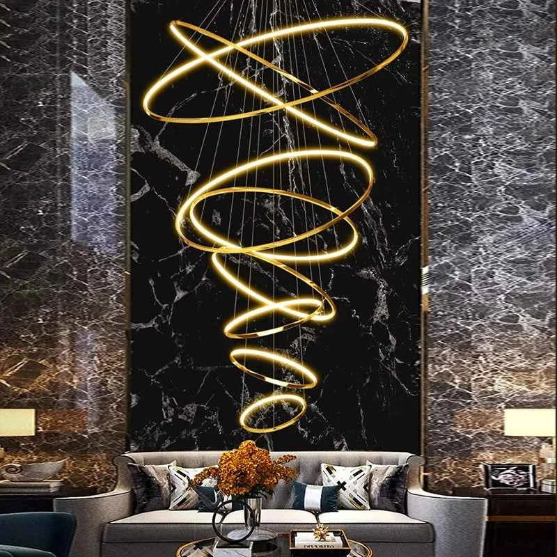 Nordic Home Decor LED Pendant Lamp Dining Room Lights Indoor Lighting Ceiling Lamp Hanging Light Chandelier Lamps Living Room