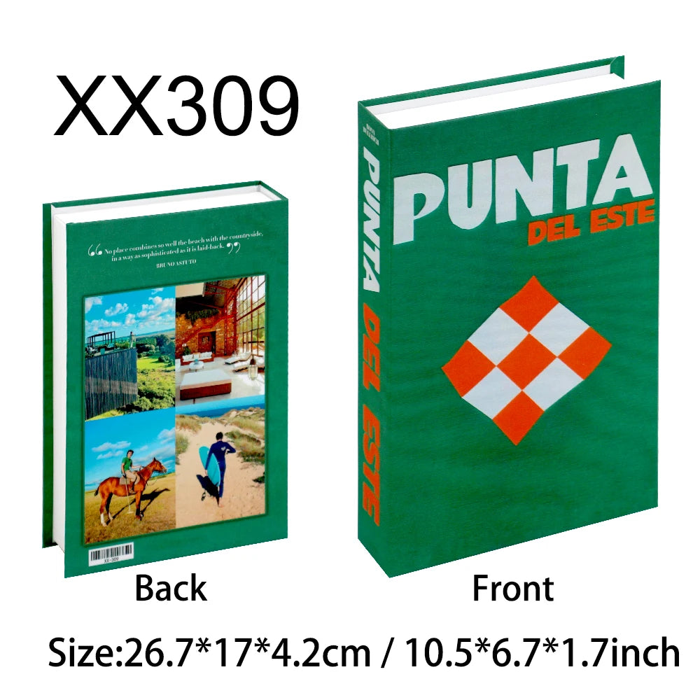 Living Room Decoration Fake Book Home Hotel Decorative Books Bookcase Prop Books Shelf Ornaments Coffee Table Books Box - The Homemakers Hub