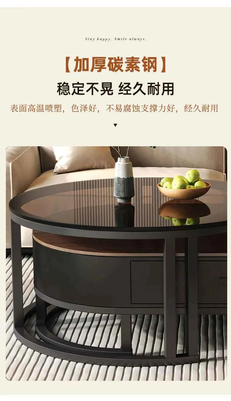 Modern Luxury Coffee Table Nordic Design Storage Coffee Tables Unique Aesthetic Mesa De Centro Sala Living Room Furniture