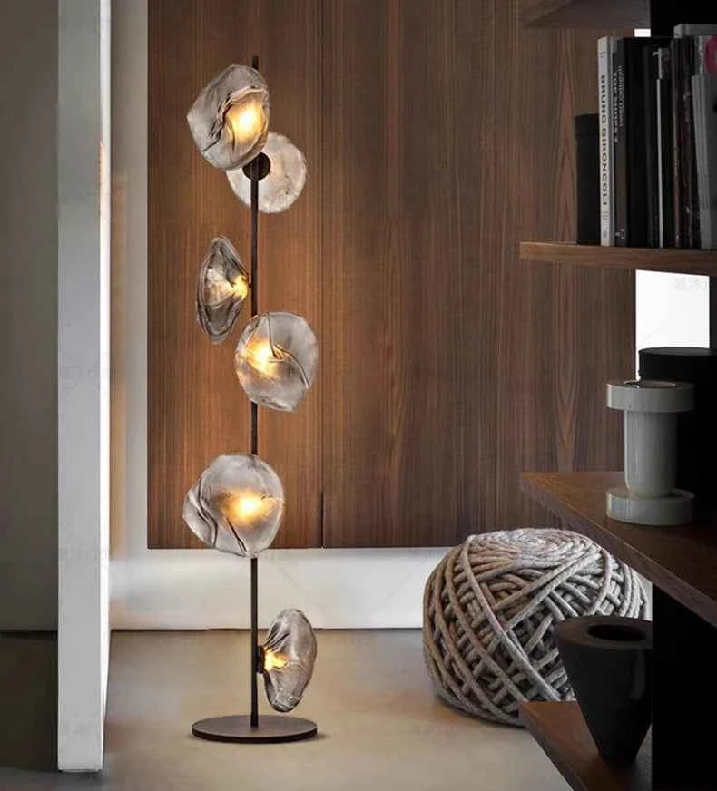 Modern LED Floor Lamp for Living Room Bedroom, Dimmable Standing Lamp with Remote Control, 3 Color Temperatures.