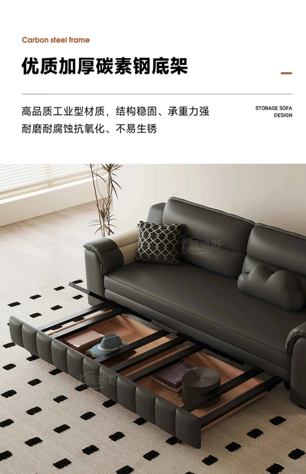 Storage Black Sofas Fold Living Room Design Small Outdoor Sofas Family Simple Modern Oturma Odası Kanepeleri Home Furniture