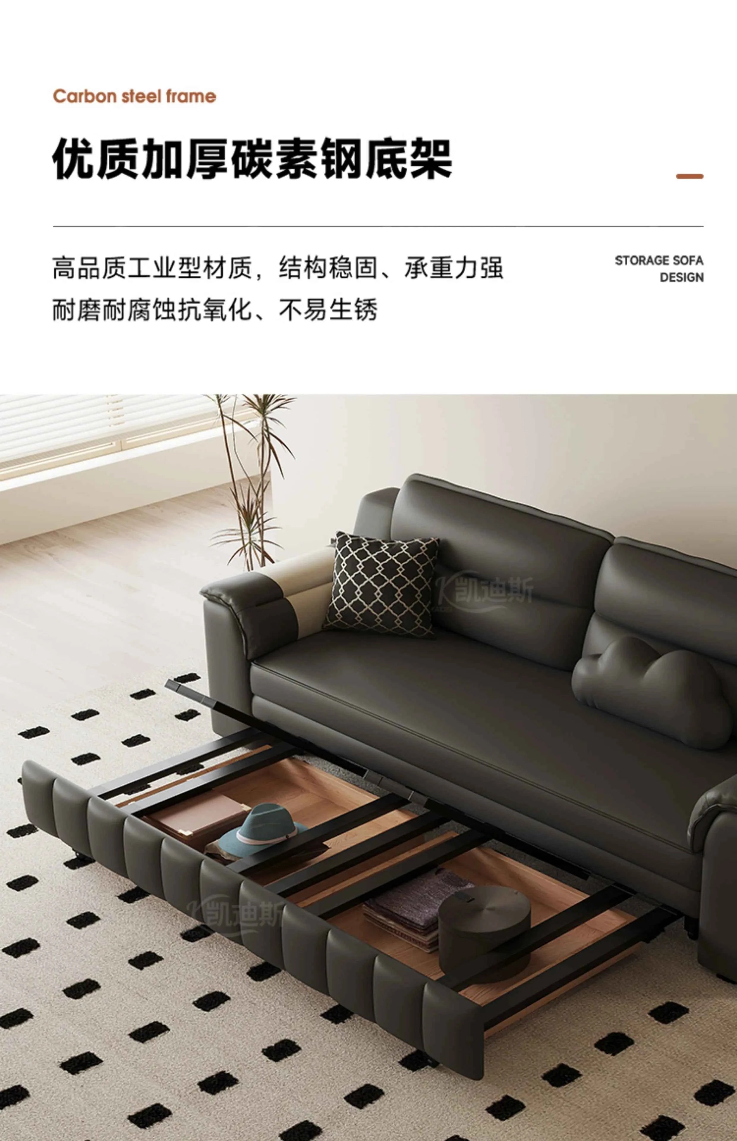 Storage Black Sofas Fold Living Room Design Small Outdoor Sofas Family Simple Modern Oturma Odası Kanepeleri Home Furniture