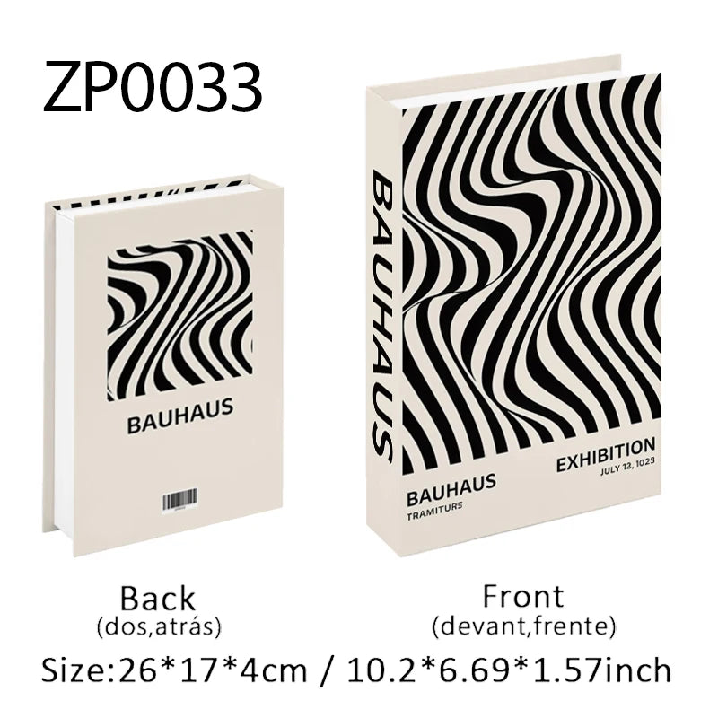 Matisse Fake Books For Decoration Luxury Decorative Books Box Abstract Coffee Table Bookshelf Bedroom Home Decor Picasso Bauhaus - The Homemakers Hub