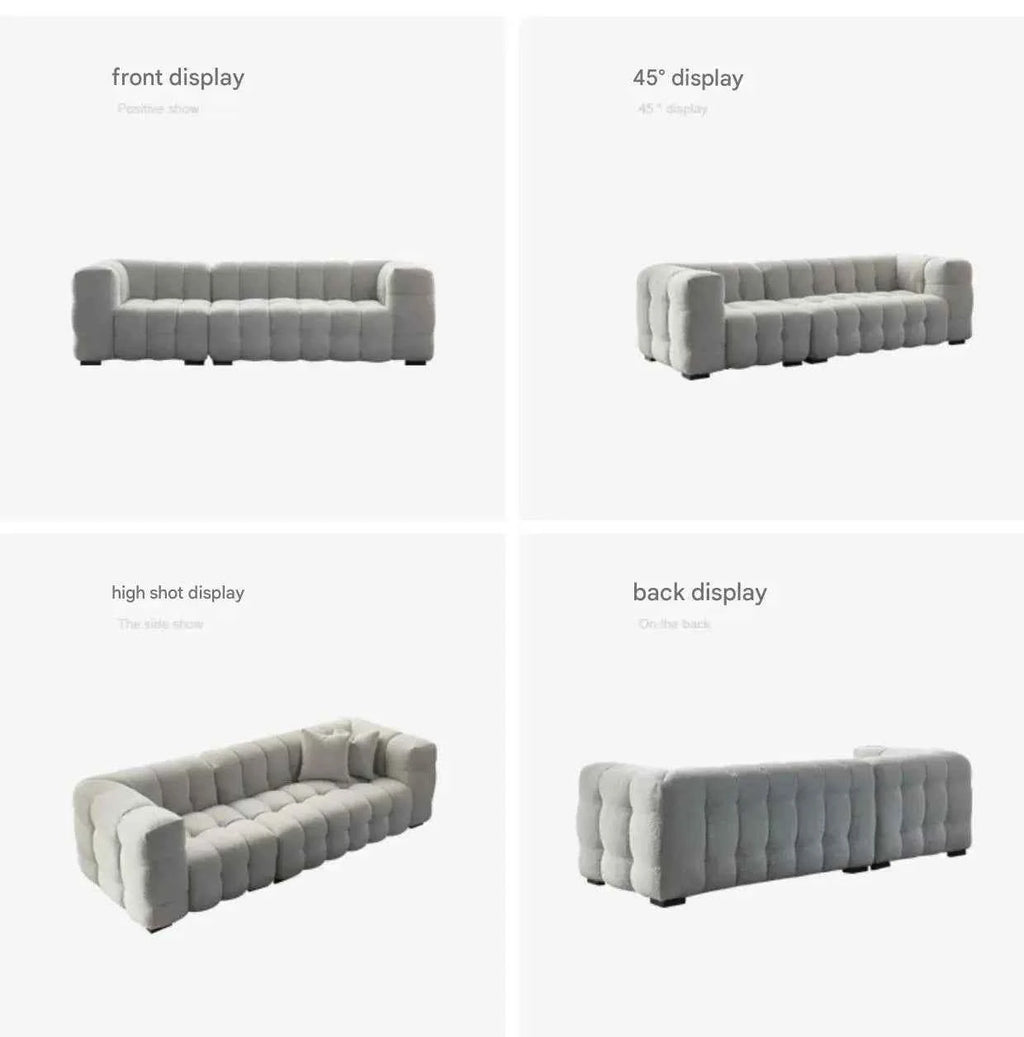 Nordic Luxury Puff Sofa Relaxing Comfortable Modern Designer Sofa Single Elegant Soft Canape Salon De Luxe Home Furniture