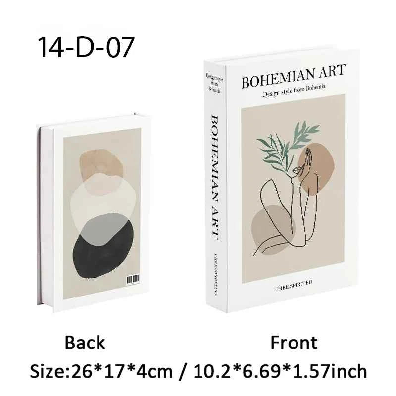 Matisse Fake Books For Decoration Luxury Decorative Books Box Abstract Coffee Table Bookshelf Bedroom Home Decor Picasso Bauhaus