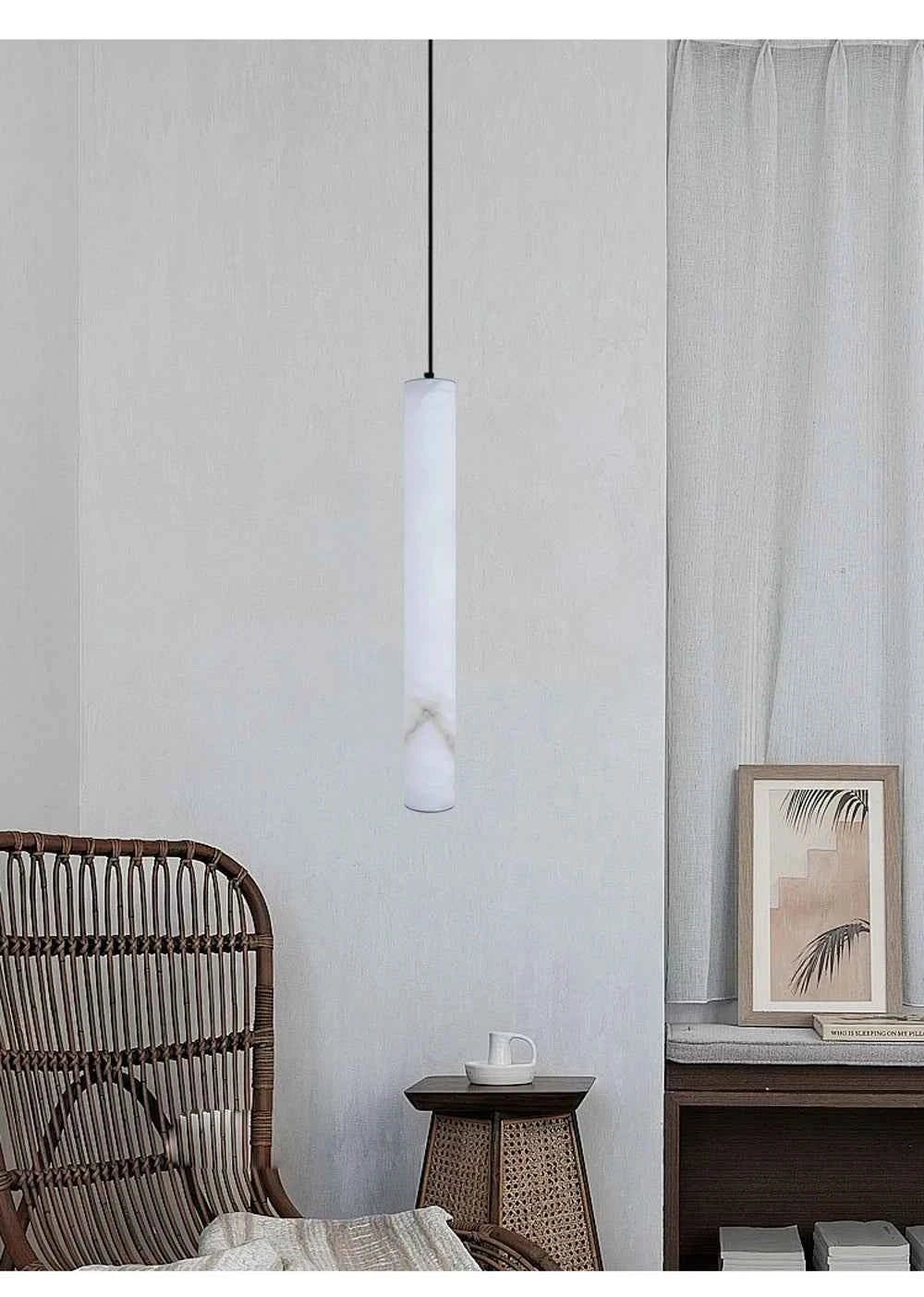 Suspension Luminaire Lampen Dinning Room Pendant Light 2025 Trendy Natural Marble Hanging Lamps LED Alabaster Chandelier