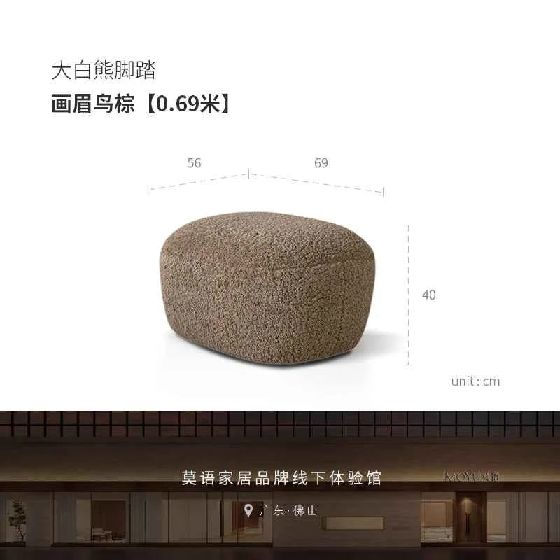 Lazy Lounge Sofa Chair - Modern Luxury Recliner for Living Room, Ergonomic Comfortable Vanity Furniture