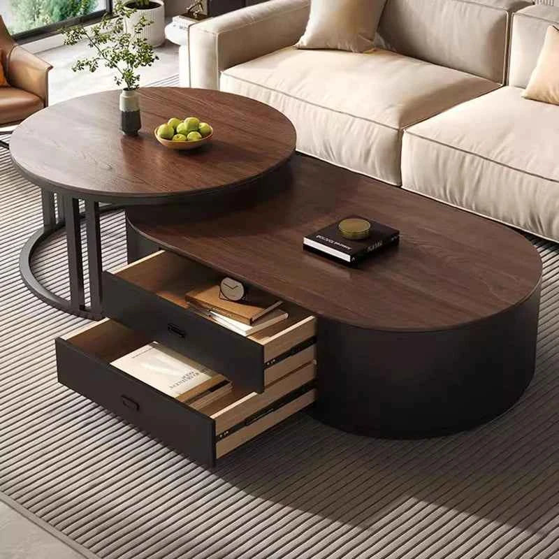 Modern Luxury Coffee Table Nordic Design Storage Coffee Tables Unique Aesthetic Mesa De Centro Sala Living Room Furniture