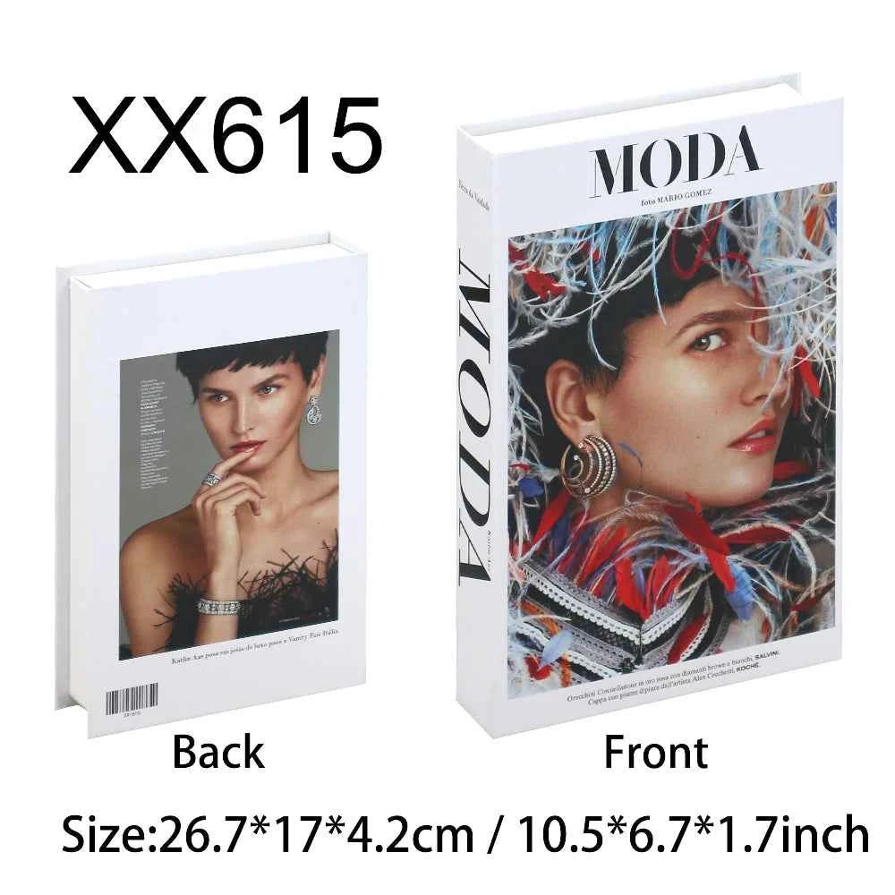 Living Room Decoration Fake Book Home Hotel Decorative Books Bookcase Prop Books Shelf Ornaments Coffee Table Books Box