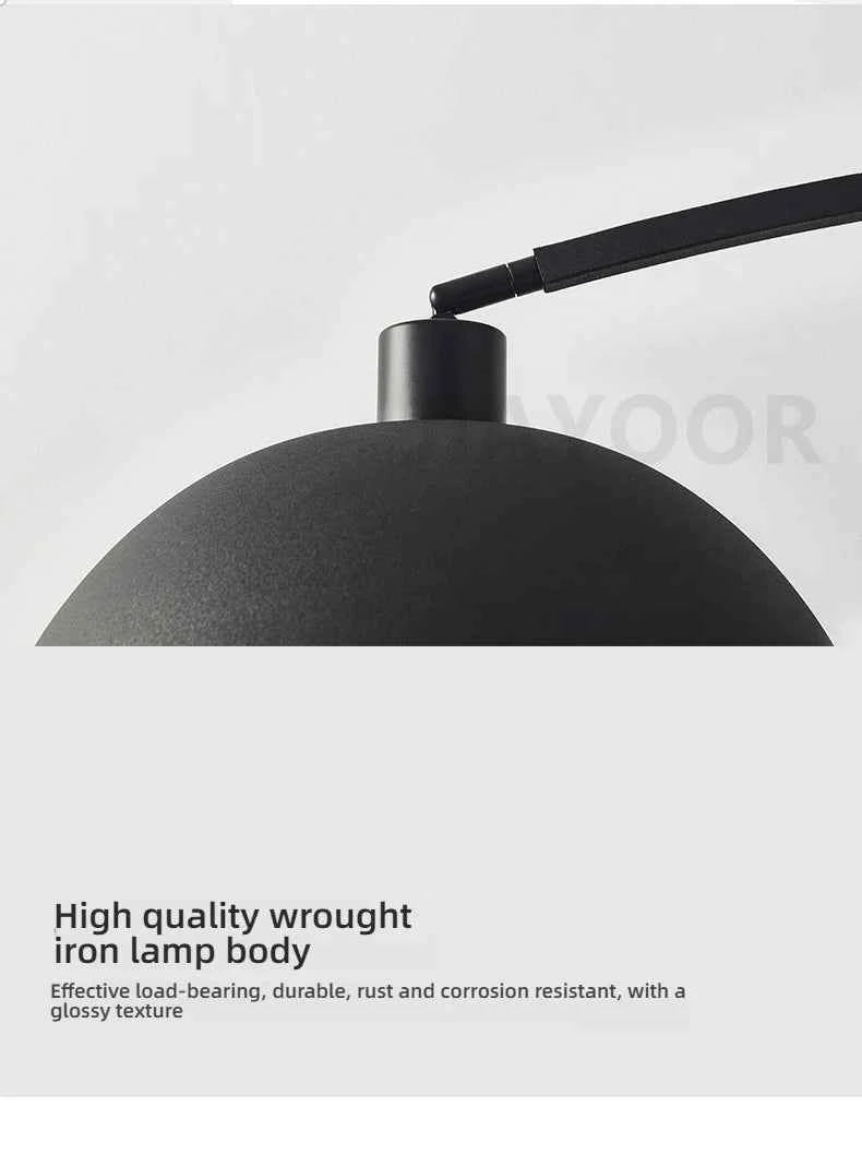 Italian Floor Lamp Modern Living Room Sofa Side Standing Lights Creative Fishing Light LED Home Decoration Bedroom Bedside Light