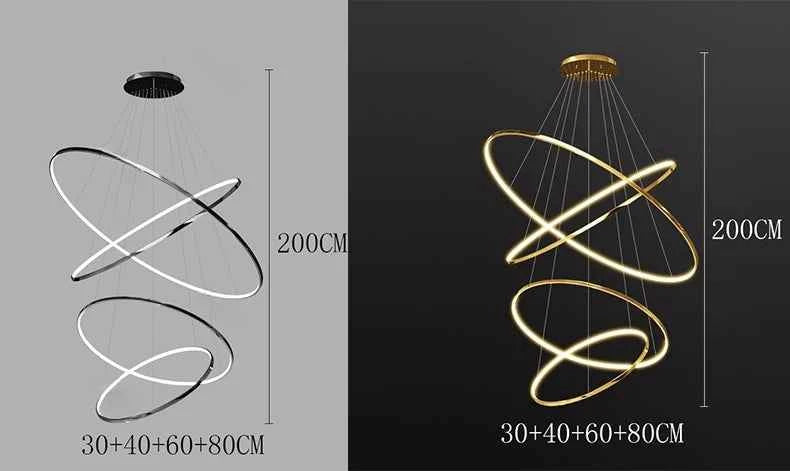 Nordic Home Decor LED Pendant Lamp Dining Room Lights Indoor Lighting Ceiling Lamp Hanging Light Chandelier Lamps Living Room