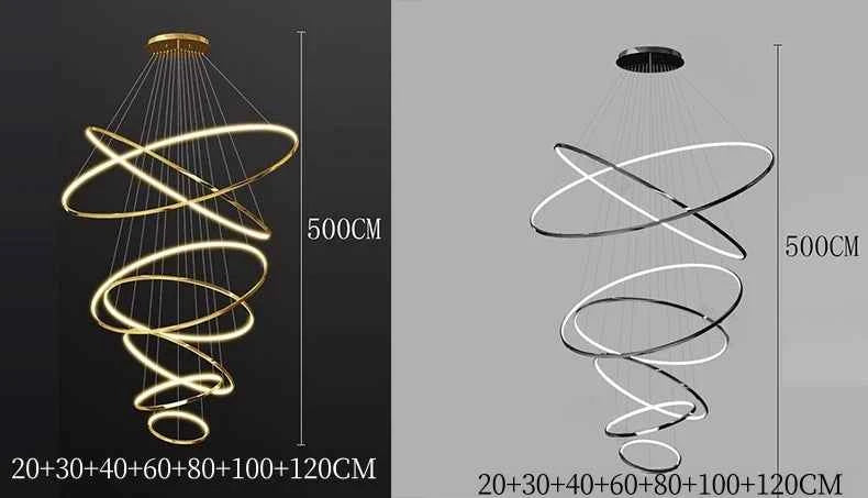 Nordic Home Decor LED Pendant Lamp Dining Room Lights Indoor Lighting Ceiling Lamp Hanging Light Chandelier Lamps Living Room