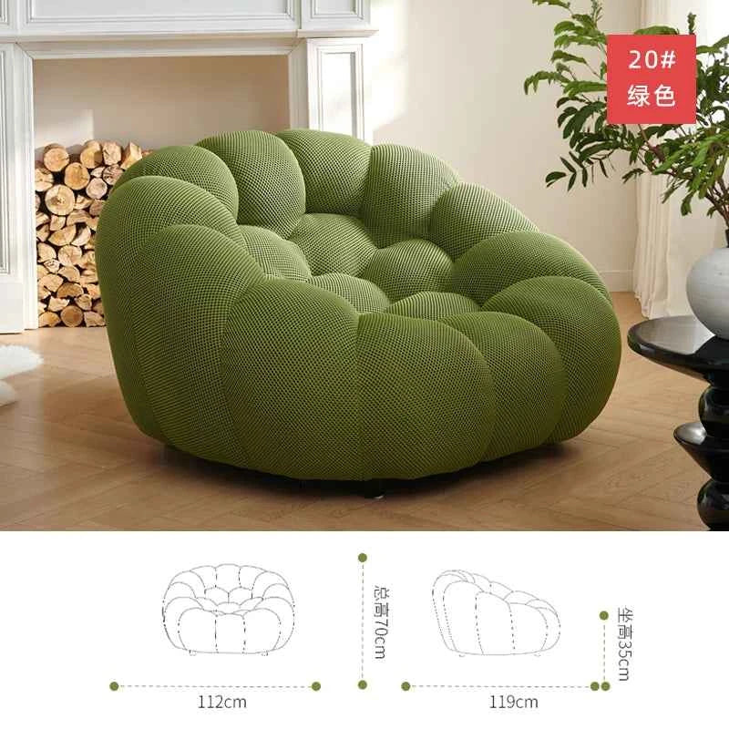 Lazy Recliner Living Room Chairs Relax Sofa Throne Comfortable Designer Reading Chairs Balcony Garden Sillon Library Furniture