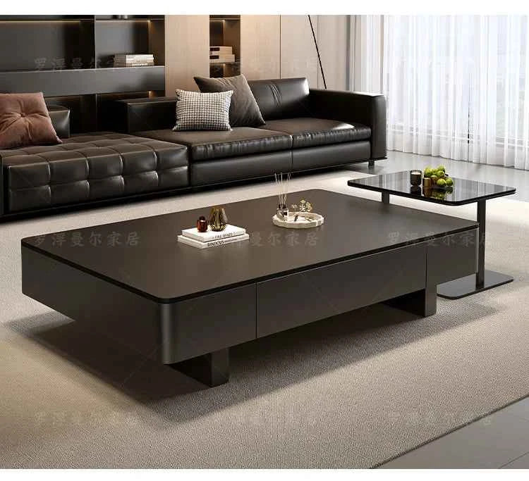 Unique Creative Coffee Table Living Room Service Writing Aesthetic Decoration Side Table Modern Couchtisch Ornaments Home Decor