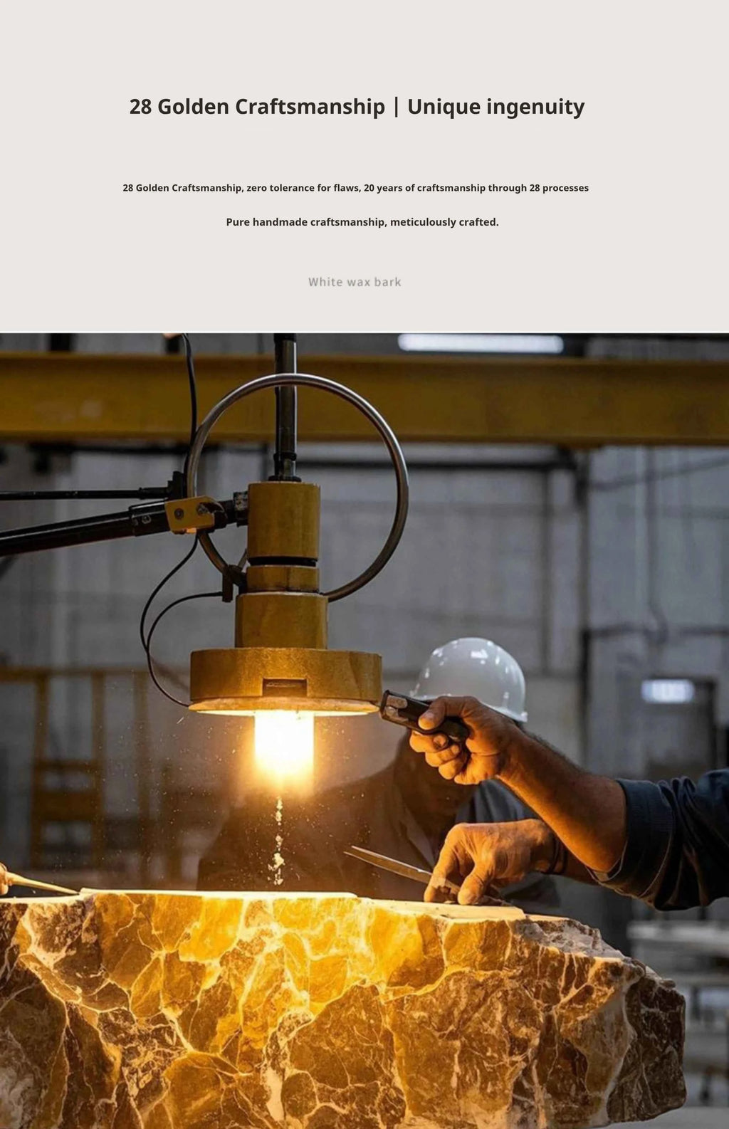 "Luxury Natural Stone Coffee Table - Italian Designer Marble Tea Table, Artistic Freeform Shape for Modern Living Room"