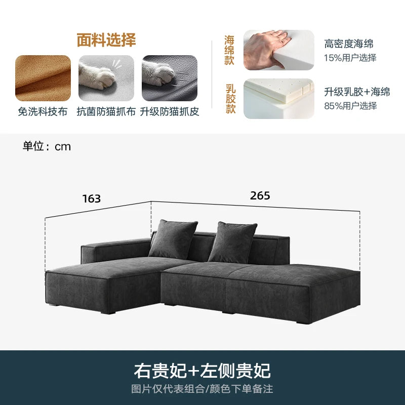 European Sectional Sofas Minimalist Chairs Single Design Living Room Sofa 2 Seater Elegant Muebles Para El Hogar Furnitures - The Homemakers Hub