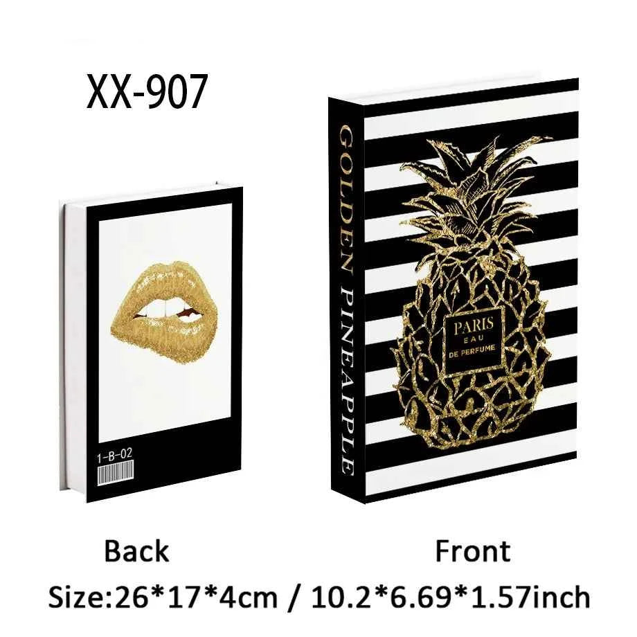Living Room Decoration Fake Book Home Hotel Decorative Books Bookcase Prop Books Shelf Ornaments Coffee Table Books Box