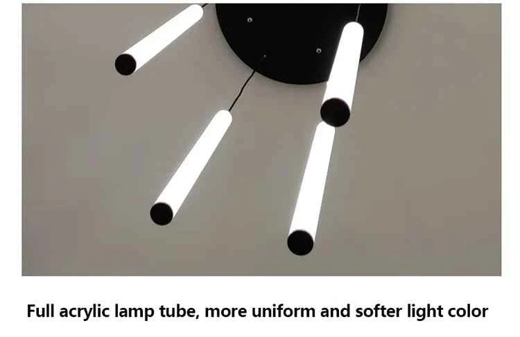 LED Long Chandelier Modern Home Decoration Pendant Lights Minimalist Attic Living Room Staircase Lighting Indoor Hanging Lamps