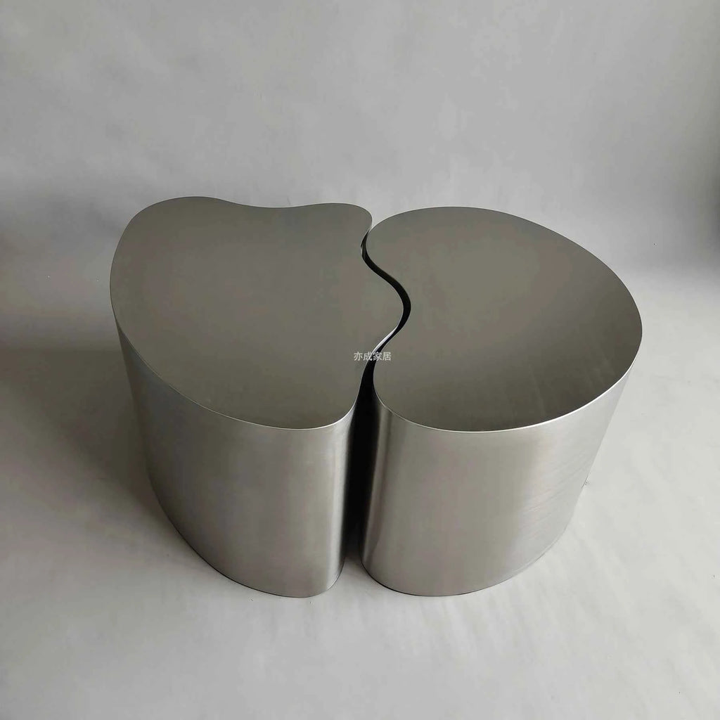 Metal Industrial Coffee Table Aesthetic Unique Minimalist Designer Side Table Modern Luxury Mesa Auxiliar Postmodern Furniture