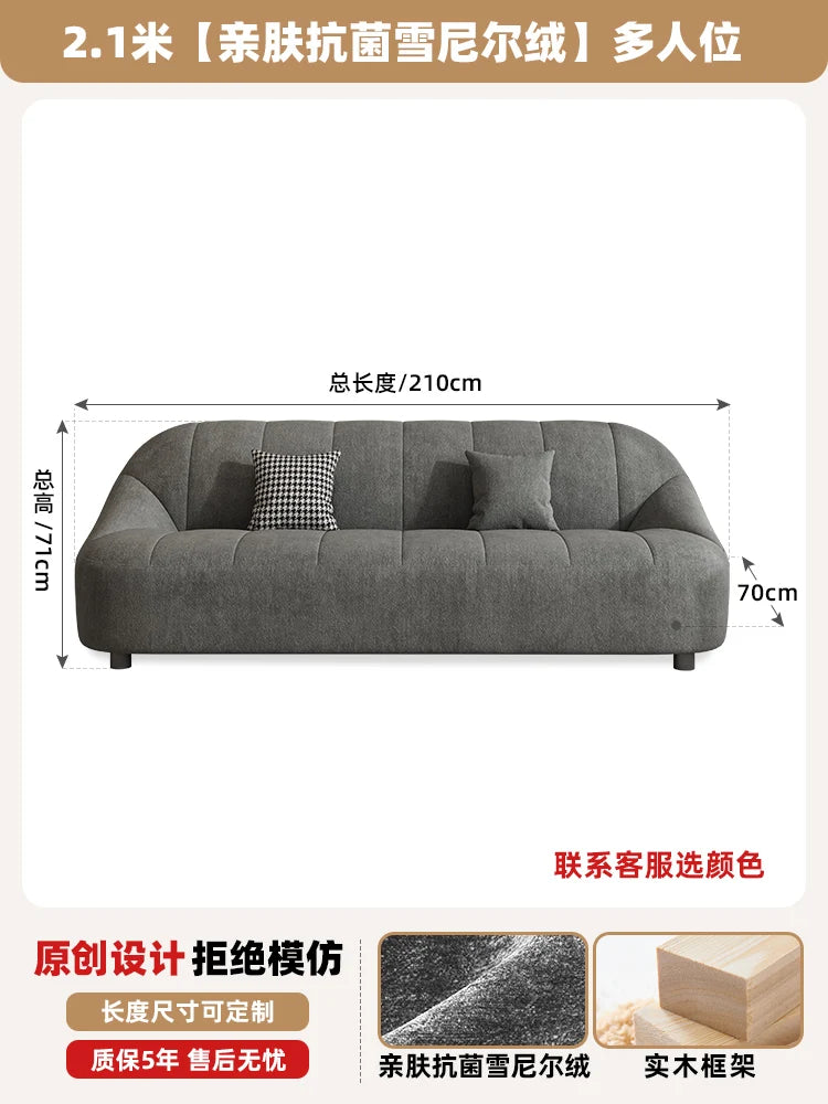 Armrest Simple Sofas Office Design Double Receive Comfortable Sofas Lazy Living Room Camas Y Muebles Dormitorio Home Furniture