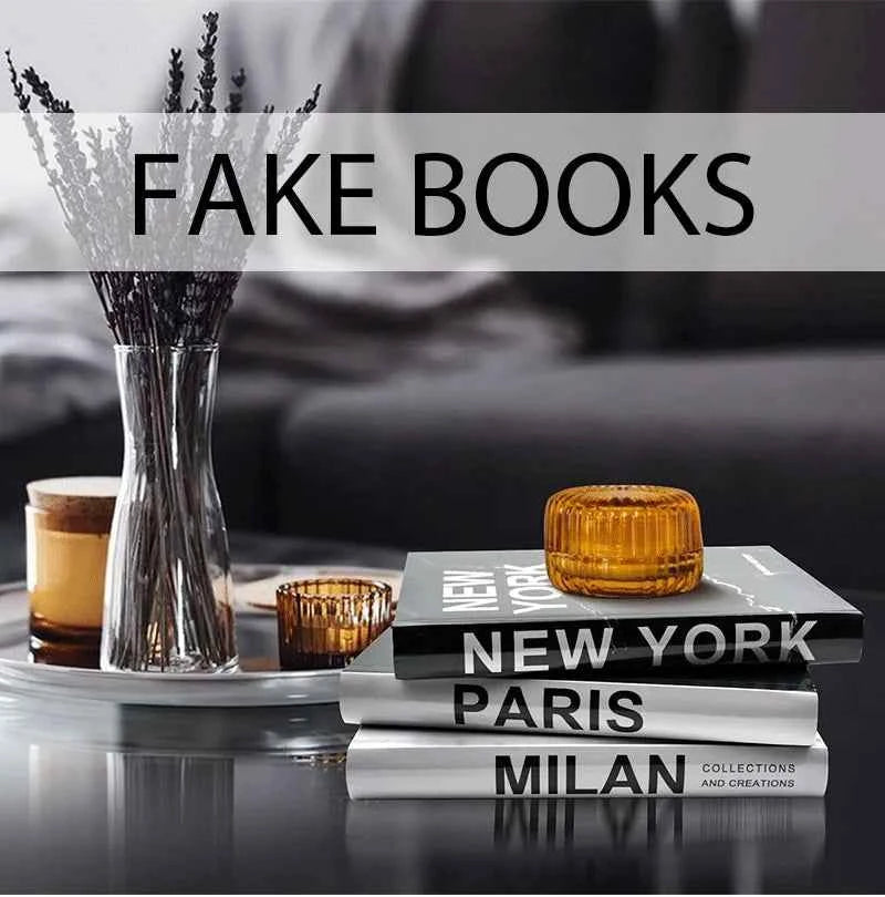 Luxury Openable Fake Books Box Decoration Fashion Black Women Magazine Coffee Table Book Villa Hotel Home Decor Shooting Props